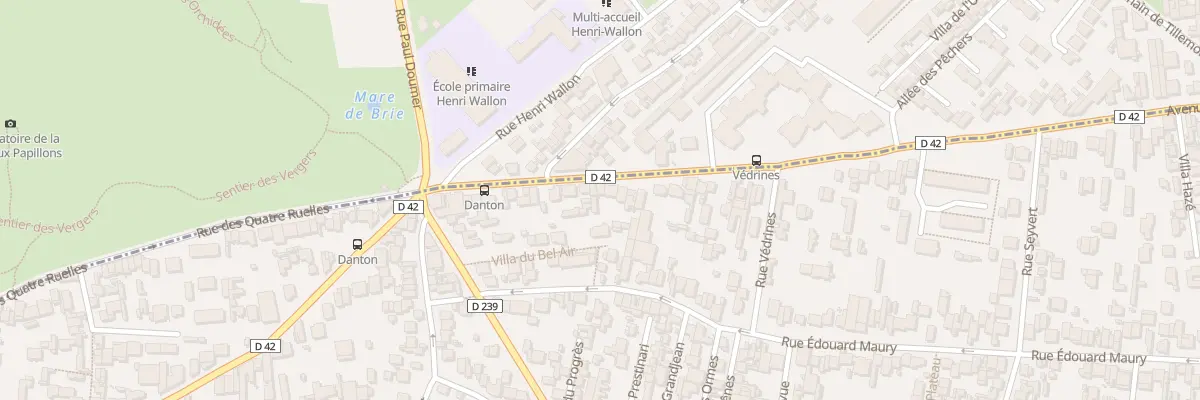 Plan du 20 Av Ernest Renan à Fontenay-sous-Bois
