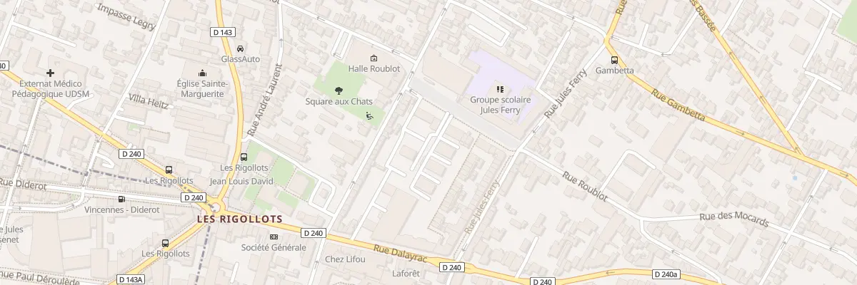 Plan du 61 Rue Roublot à Fontenay-sous-Bois