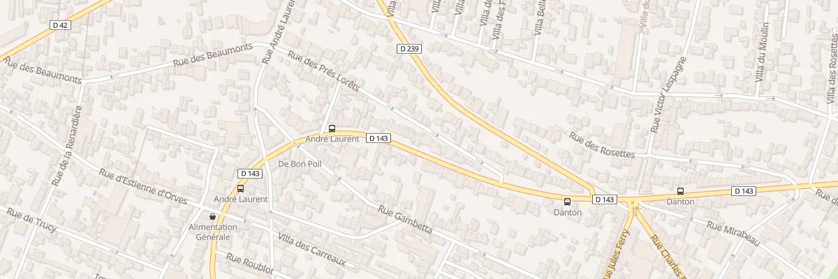 Plan du 133 Av de la République à Fontenay-sous-Bois