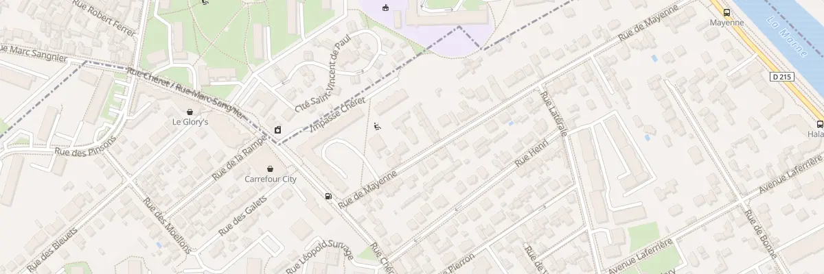 Plan du 50 Rue de Mayenne à Créteil