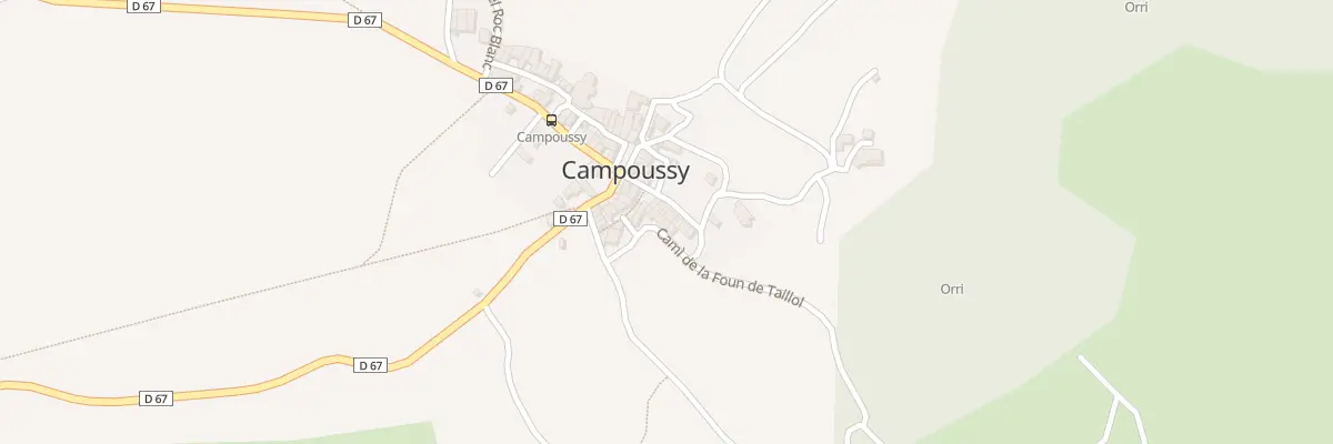 Plan du 7 Le Village à Campoussy