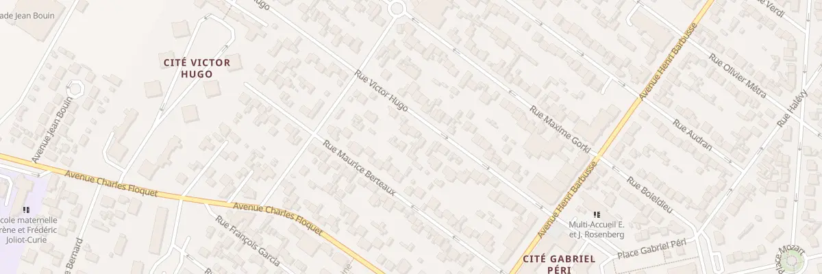 Plan du 27B Rue Victor Hugo au Blanc-Mesnil