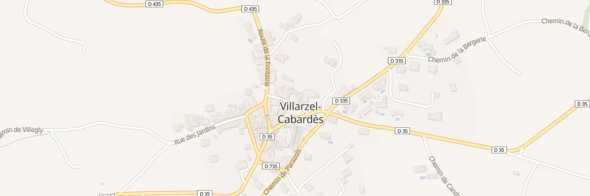 Plan du 8 Rue des Colombes à Villarzel-Cabardès