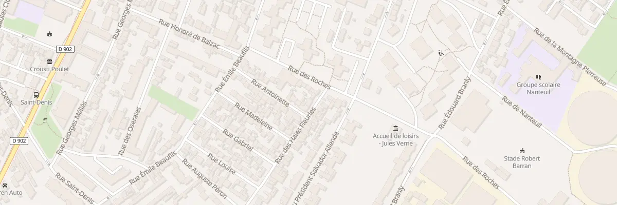 Plan du 27 Rue des Haies Fleuries à Montreuil