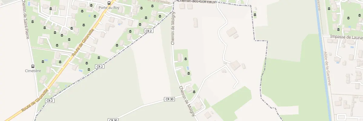 Plan du 41 Che de Moigny à Oncy-sur-École