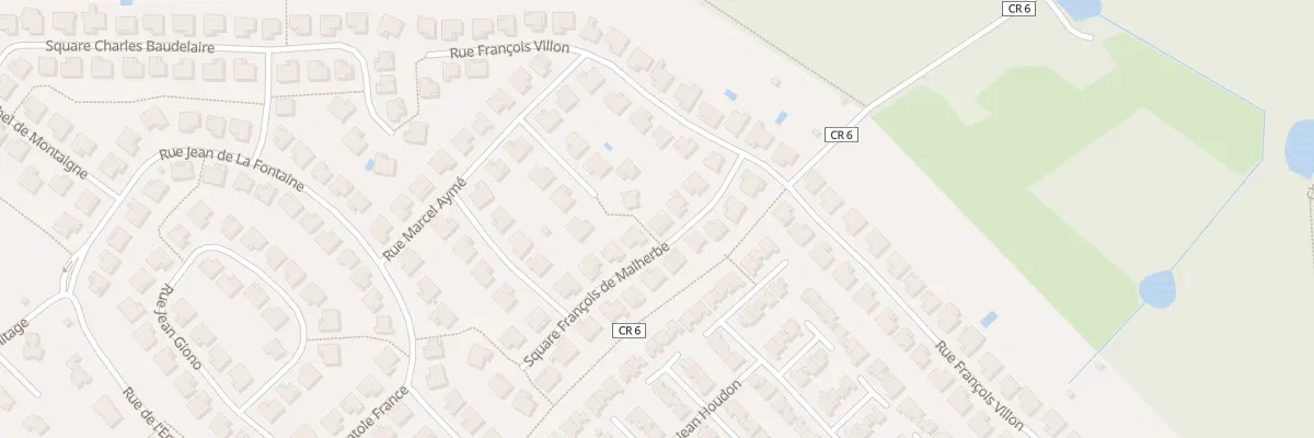 Plan du 8 Sq Francois de Malherbe à Soisy-sur-Seine