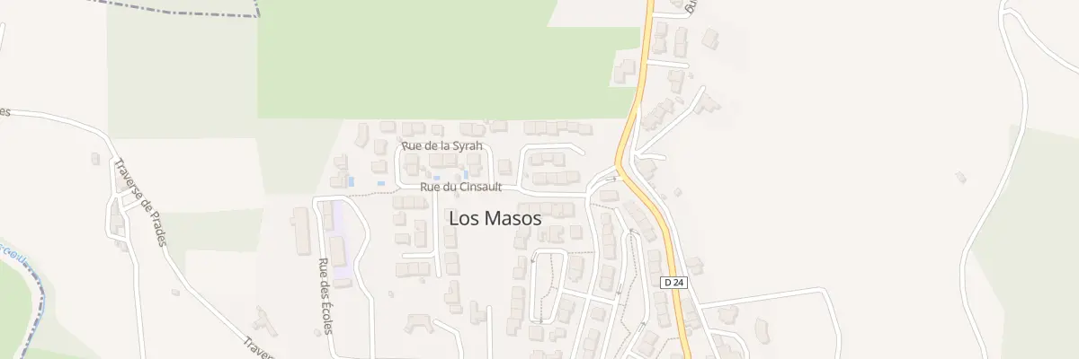 Plan du 4 Rue de l’Aramon à Los Masos