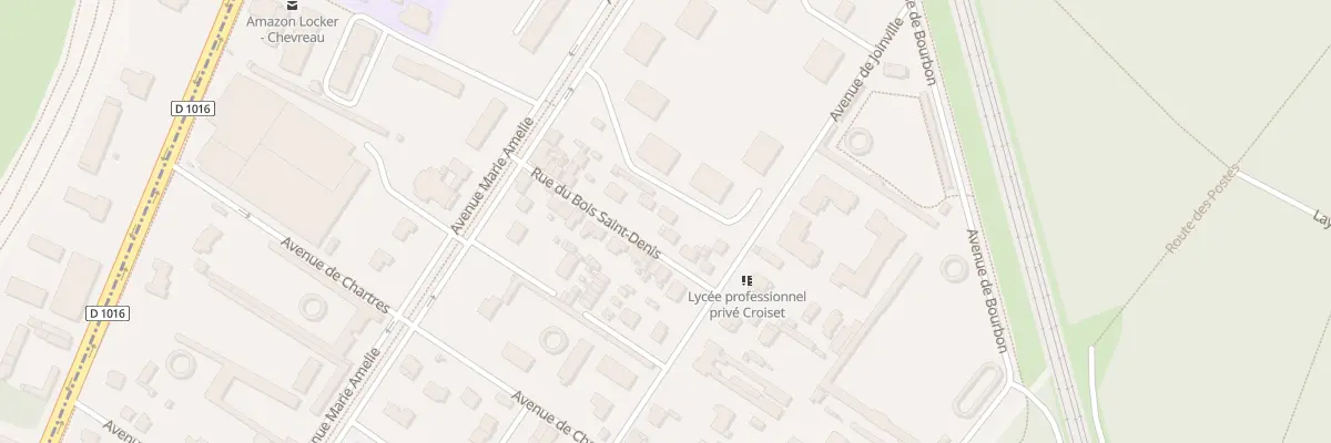 Plan du 15 Rue du Bois St Denis à Chantilly