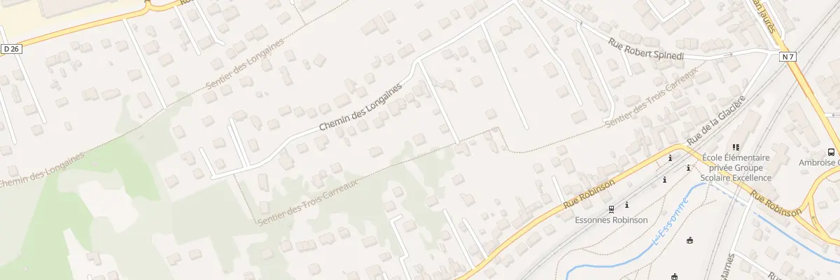 Plan du 31 Che des Longaines à Corbeil-Essonnes