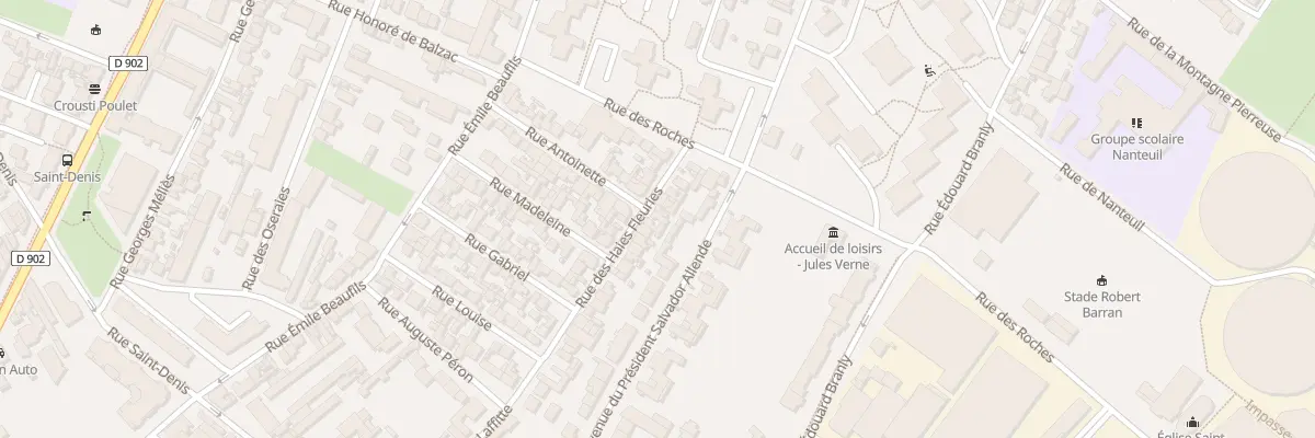 Plan du 30B Rue des Haies Fleuries à Montreuil