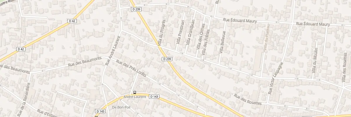 Plan du 241 Rue des Moulins à Fontenay-sous-Bois
