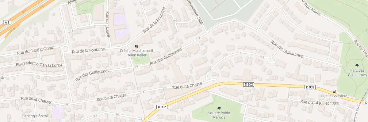 Plan du 70 Rue des Guillaumes à Noisy-le-Sec