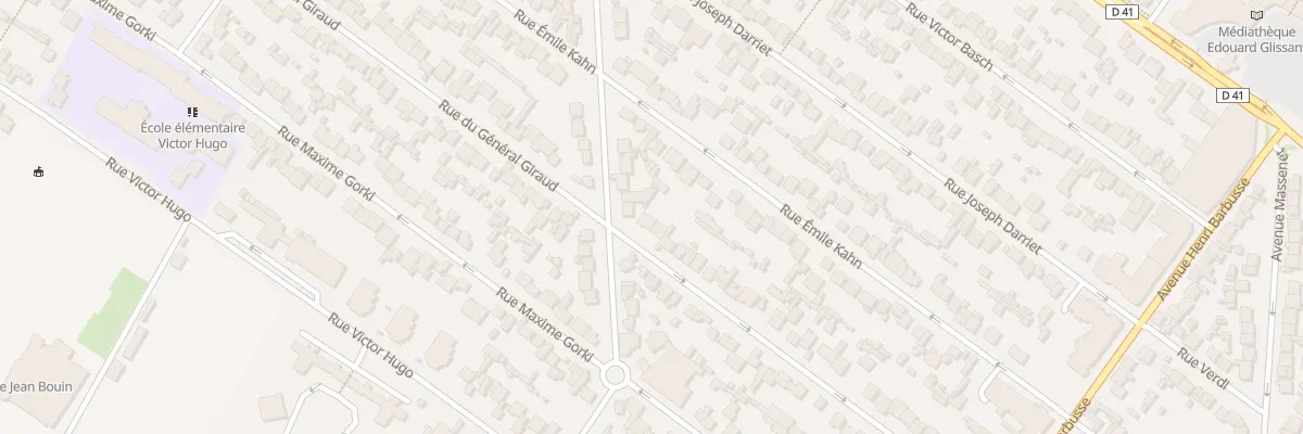 Plan du 50 Rue du Gen Giraud au Blanc-Mesnil