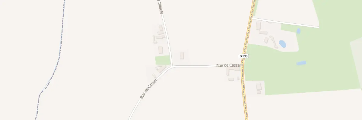 Plan du 27 Rue des Tilleuls à Bavinchove