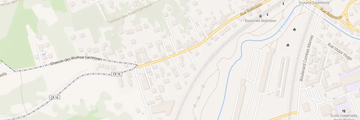 Plan du 45 Rue de Robinson à Corbeil-Essonnes