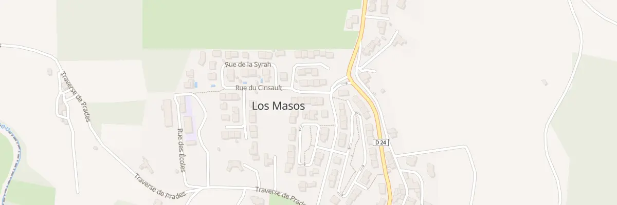 Plan du 15 Rue de l’Aramon à Los Masos