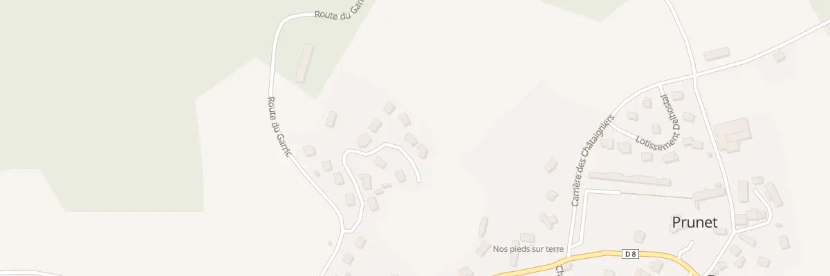 Plan du 5 Lot Le Champ des Torgues à Prunet