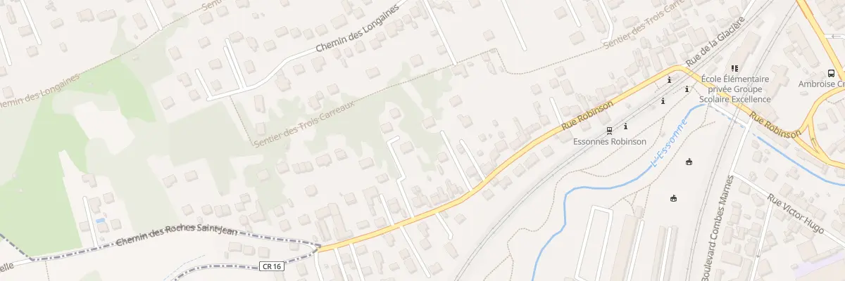 Plan du 72 Rue de Robinson à Corbeil-Essonnes