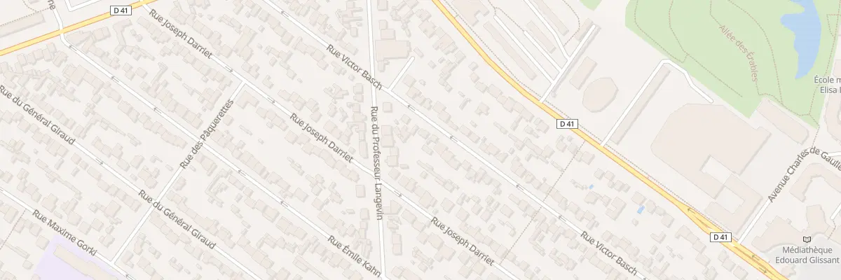 Plan du 87 Rue Victor Basch au Blanc-Mesnil