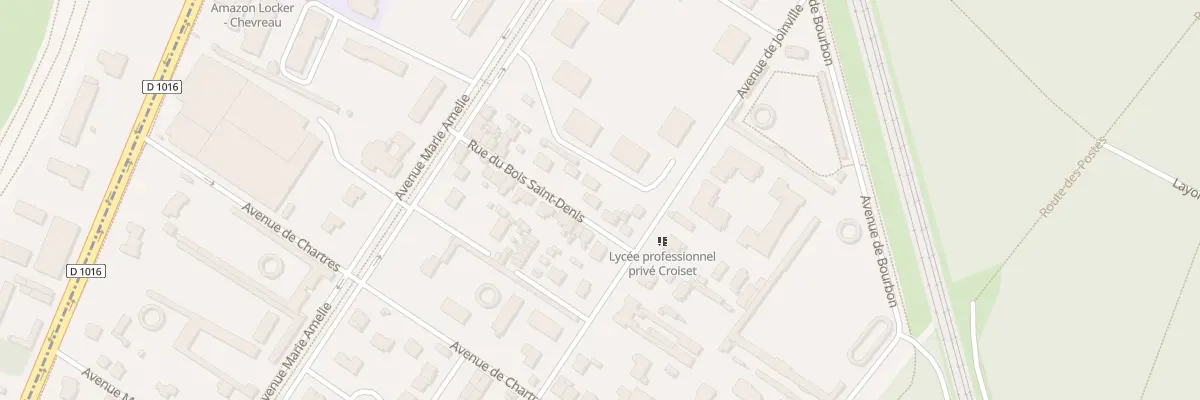 Plan du 17 Rue du Bois St Denis à Chantilly