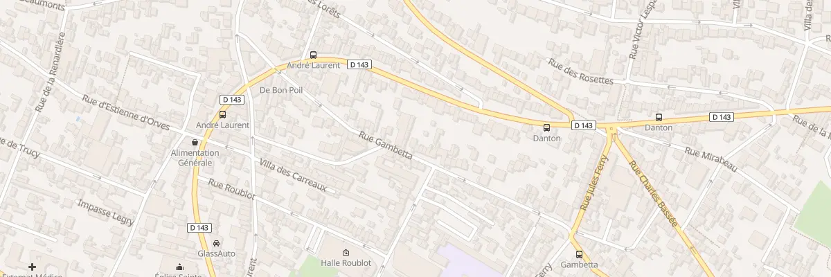 Plan du 120 Rue Gambetta à Fontenay-sous-Bois