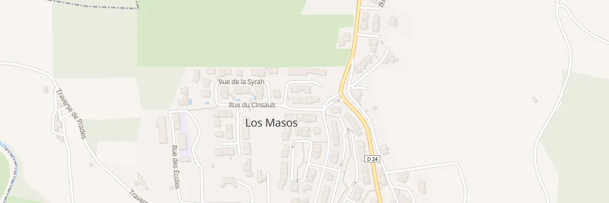 Plan du 3 Rue de l’Aramon à Los Masos