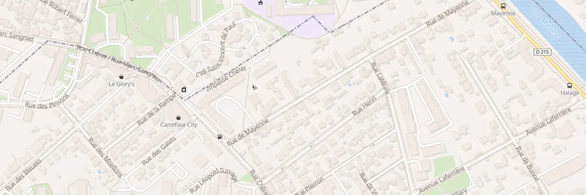 Plan du 48 Rue de Mayenne à Créteil