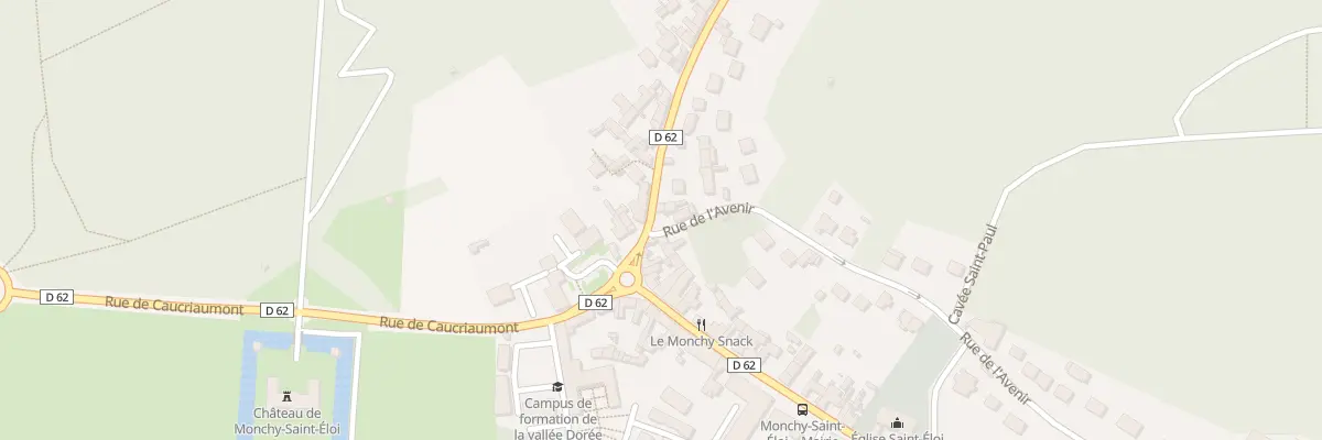 Plan du 1 Rue de Froidvent à Monchy-Saint-Éloi