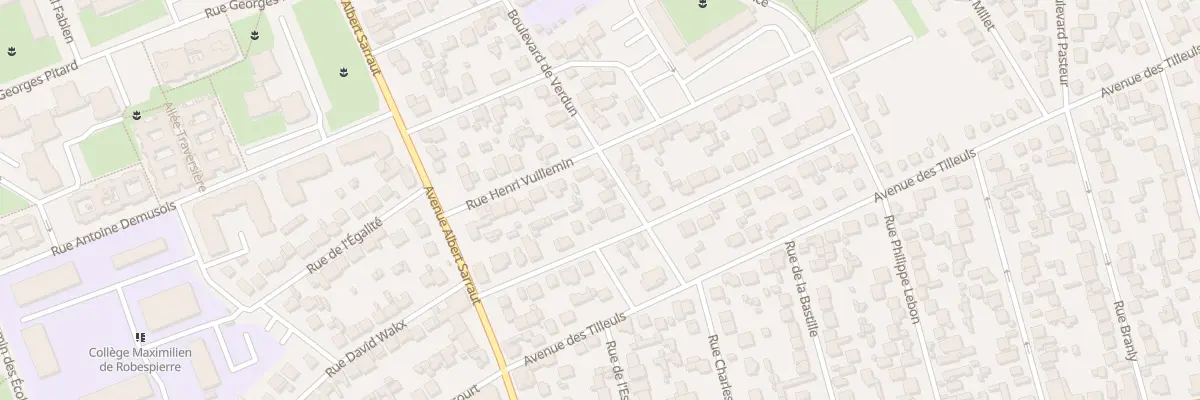 Plan du 7 Bd de Verdun à Goussainville