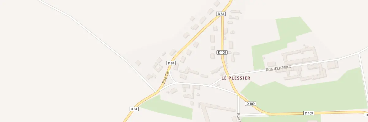 Plan du 5098F Le Plessier Hameau à Grivesnes