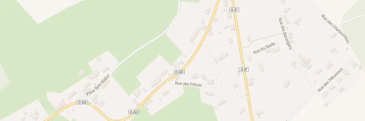 Plan du 15 Rte de Bruère à Uzay-le-Venon