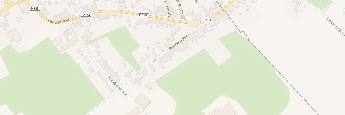 Plan du 21 Rue de la Joie à Cauchy-à-la-Tour