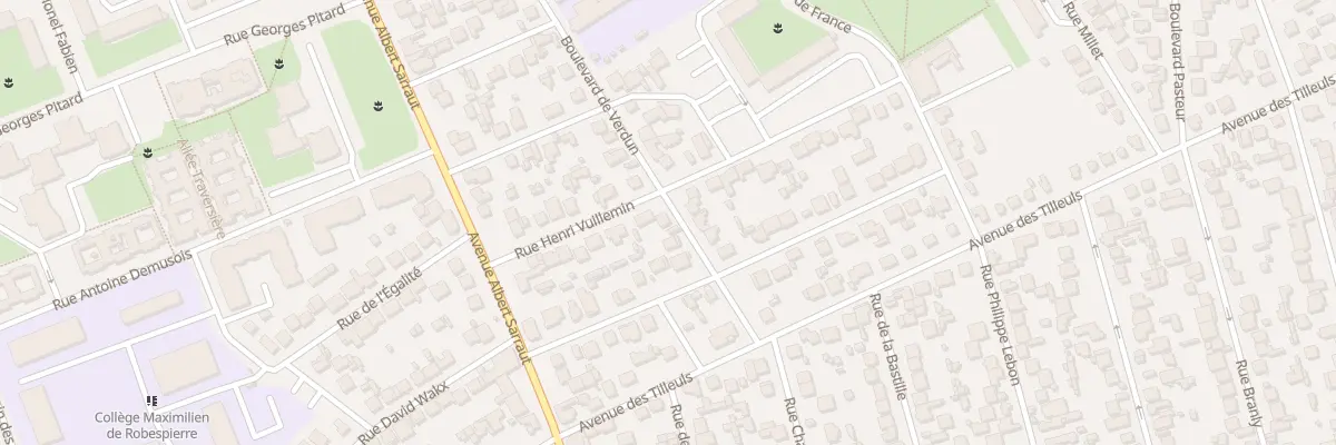Plan du 11 Bd de Verdun à Goussainville