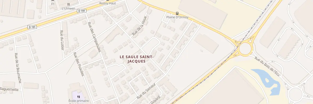 Plan du 35 Rue des Colchiques à Ormoy