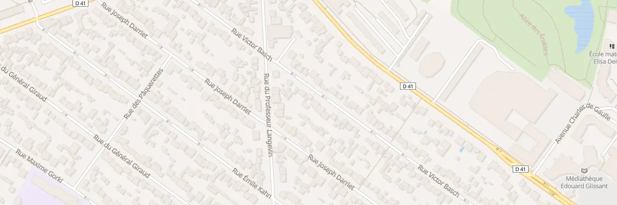 Plan du 85 Rue Victor Basch au Blanc-Mesnil