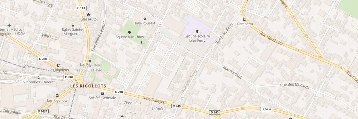 Plan du 57B Rue Roublot à Fontenay-sous-Bois
