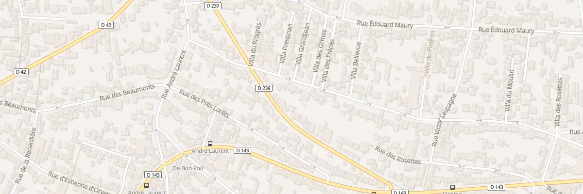 Plan du 235 Rue des Moulins à Fontenay-sous-Bois