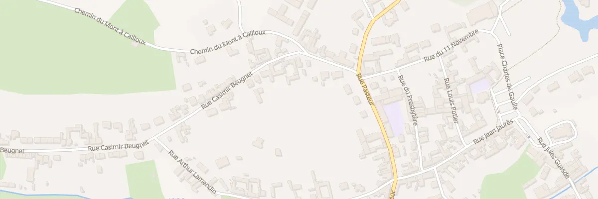 Plan du 12 Rue Casimir Beugnet à Camblain-Châtelain