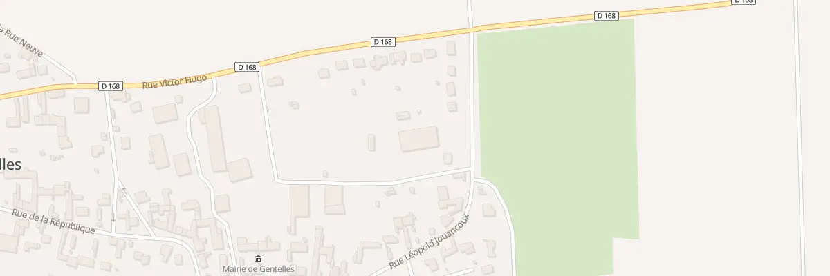 Plan du 21B Rue Léopold Jouancoux à Gentelles