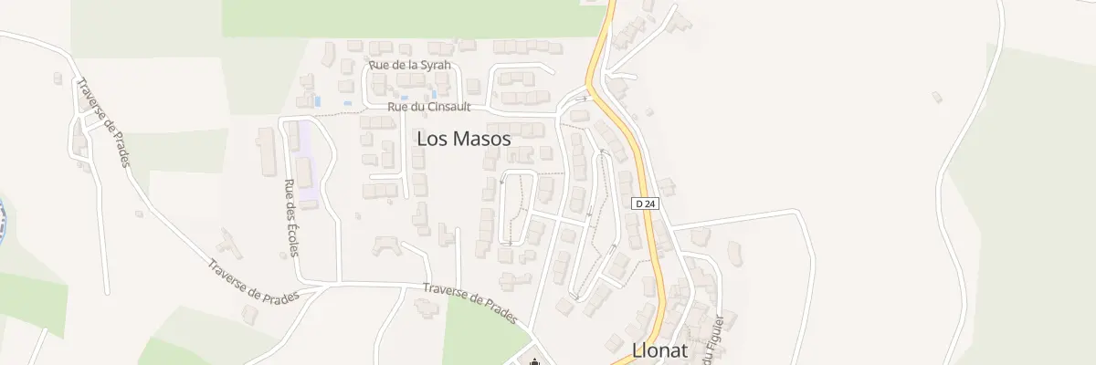 Plan du 2 Rue du Merlot à Los Masos