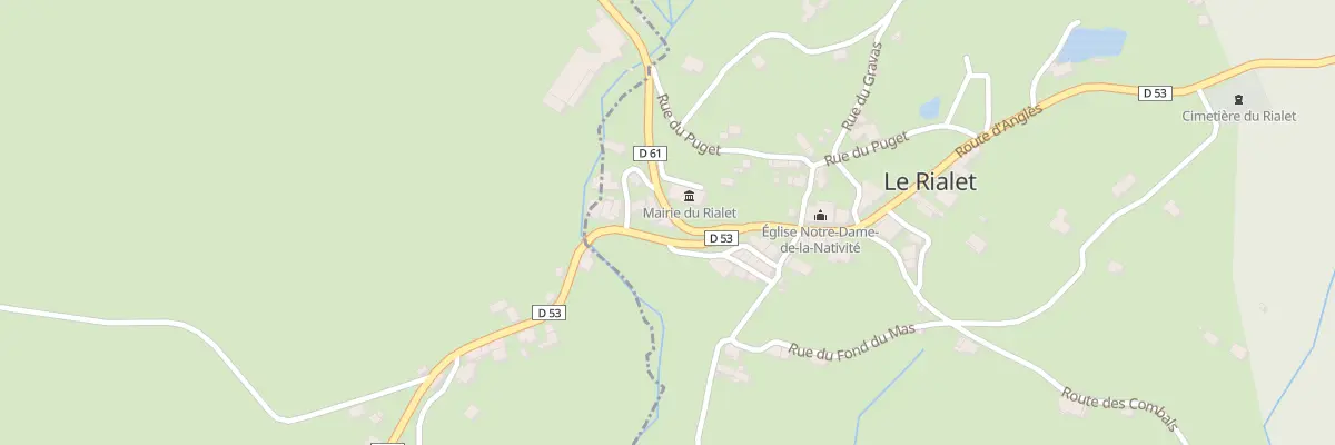 Plan du 45 Rte d’Augmontel au Rialet
