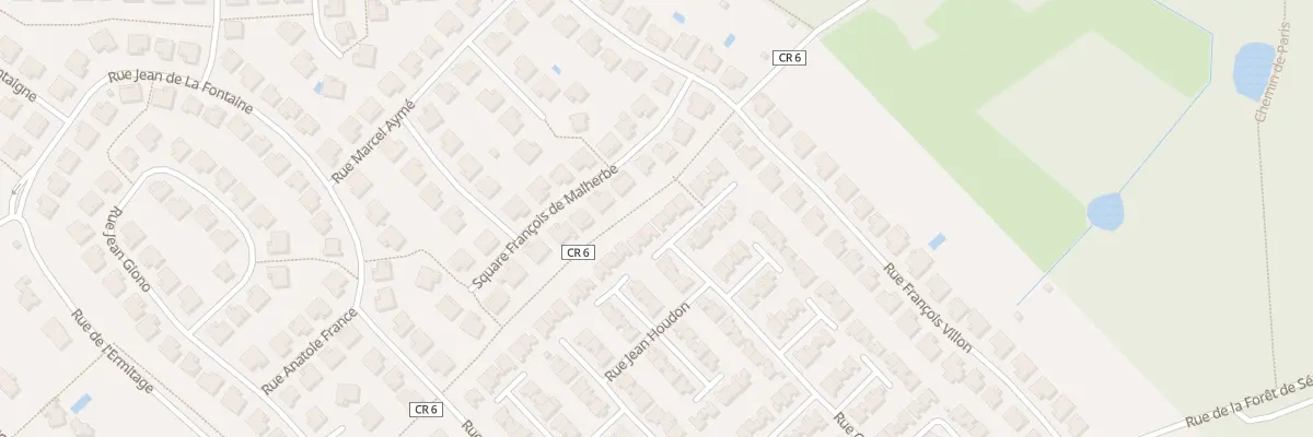 Plan du 5 Sq Auguste Renoir à Soisy-sur-Seine