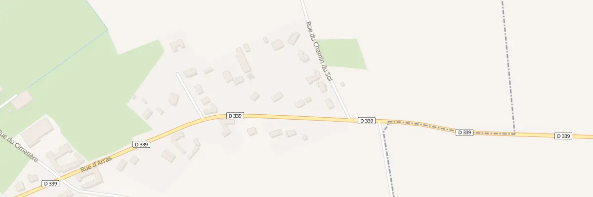 Plan du 23 Rue d’Arras à Liencourt