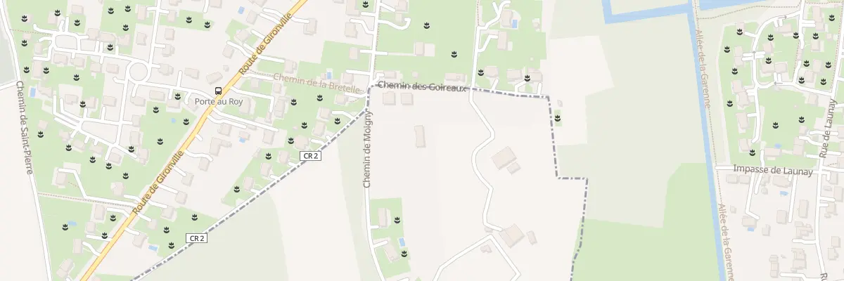 Plan du 5001 Prairie de Femme Glise à Oncy-sur-École