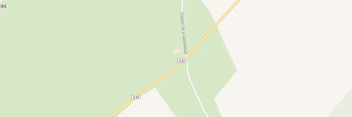 Plan du 4591 Rte du Gres Rose à Vesdun