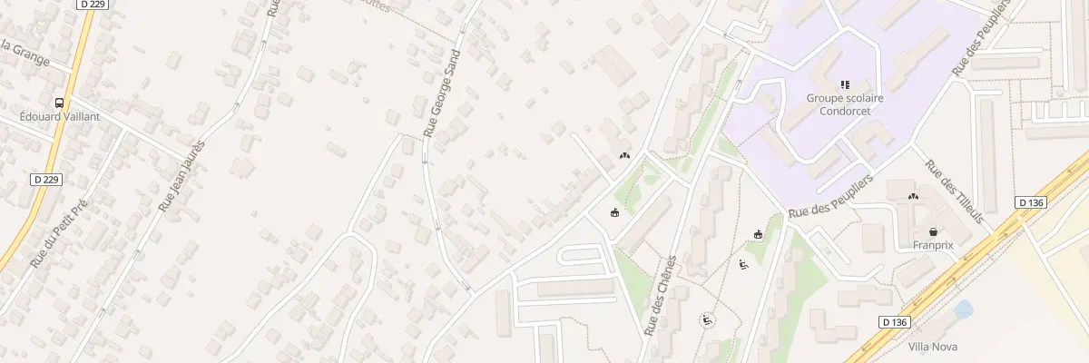Plan du 95 Rue Gambetta à Villeneuve-Saint-Georges