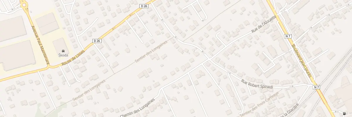 Plan du 10 Che des Longaines à Corbeil-Essonnes