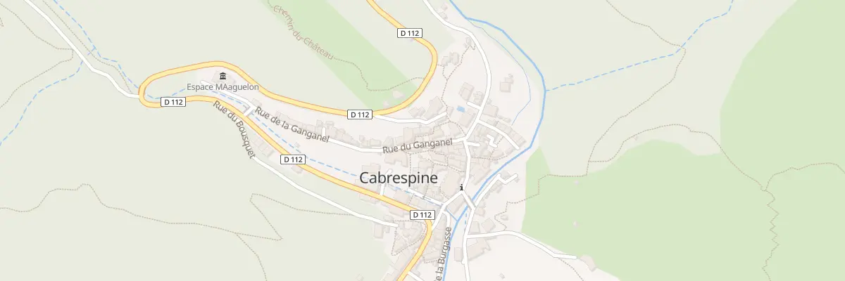 Plan du 42 Le Village à Cabrespine