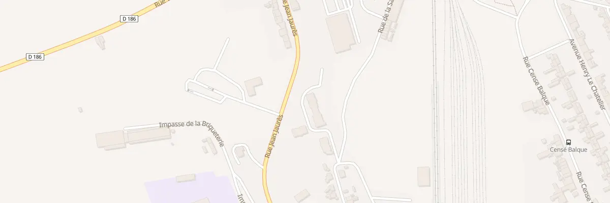 Plan du 5010F Rue du Tonkin à Isbergues