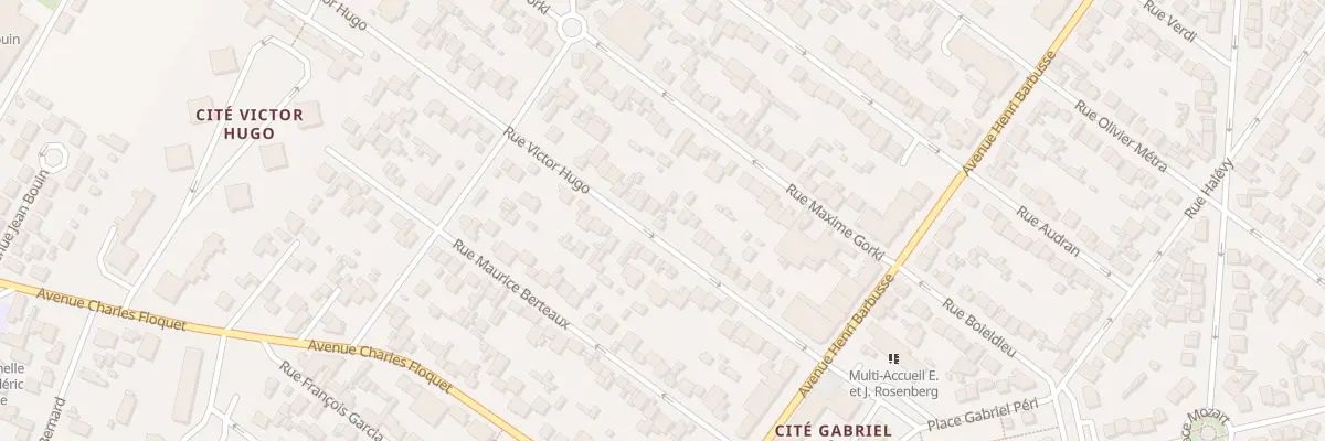 Plan du 26 Rue Victor Hugo au Blanc-Mesnil